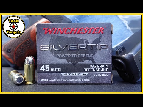 Is This Silver Worth The Investment?...VERY Surprising! Winchester Silvertip .45 ACP AMMO Test!