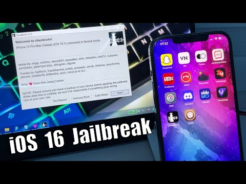 Jailbreak iOS 16.1.1 - 15.7.1 - 12.5.6 CheckRa1n!