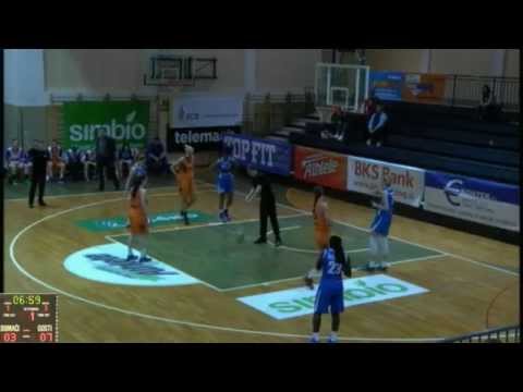 MZRKL Adriatica Women Basketball League F4 2015, 1/2 finale, Radivoj Korać - Budućnost Volcano (1/4)