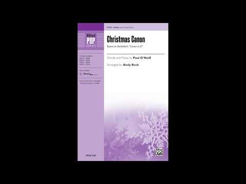 Christmas Canon, arr. Andy Beck (SSAA) – Score & Sound