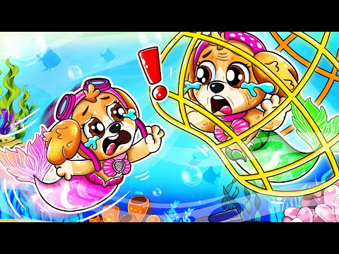 SKYE's Mommy Got Trapped?! Please Rescue Me!!😭 Very Sad Story | Paw Patrol Ultimate Rescue