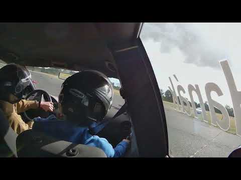 Ifj Hanák Gábor -Darvas Péter Seat Ibiza..Országos szlalom bajnokság Kiskunlacháza 2022.09.11