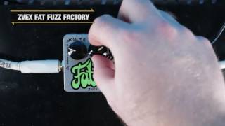 Video thumbnail for ZVex Fat Fuzz Factory Pedal | GEAR GODS by Trey Xavier