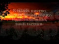 Elokuu - Saatilla Lyrics 