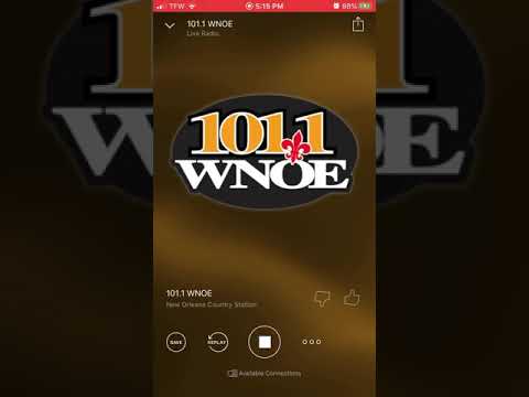 101.1 WNOE New Orleans Country 12/9/2019