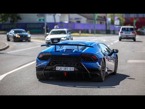 Lamborghini Huracan LP640-4 Performante - LOUD Accelerations & Downshifts !