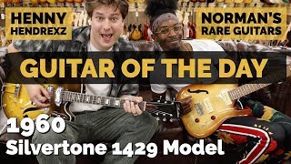 Video thumbnail for Guitar of the Day: 1960 Silvertone 1429 Model | Henny Hendrexz with Lemmo at Norman's Rare Guitars by Normans Rare Guitars