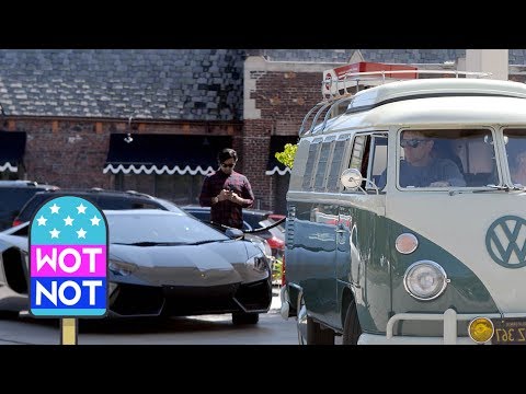 Ewan McGregor Beach Vacation in a VW Campervan