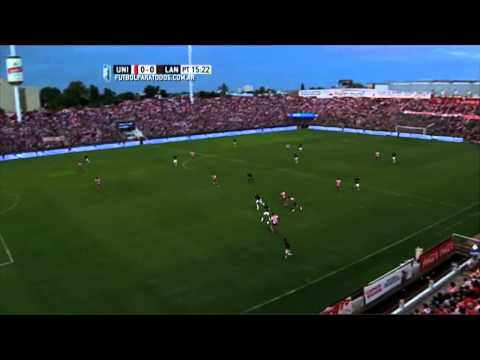 Melano se lo perdió solo.  Unión 0 - Lanús 0. Fecha 3. Primera División 2014. FPT.