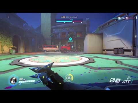 Overwatch - Genji Tutorial on Dorado: Shuriken, Swift Strike, Deflect, Cyber Agility, Dragonblade