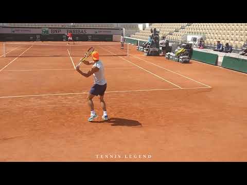 Rafael Nadal Intensity (Roland-Garros 2019 Practice)