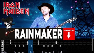 【IRON MAIDEN】[ Rainmaker ] cover by Masuka | LESSON | GUITAR TAB