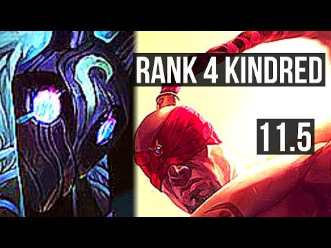 KINDRED vs LEE SIN (JUNGLE) | Rank 4 Kindred, 7/2/13, Rank 25 | NA Challenger | v11.5