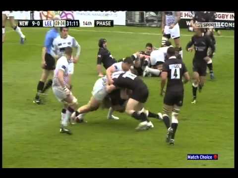 Pierce Phillips (5 White) Leeds v Newcastle Falcons