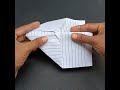 बापस आने वाला Paper Airplane ✈️ #shorts