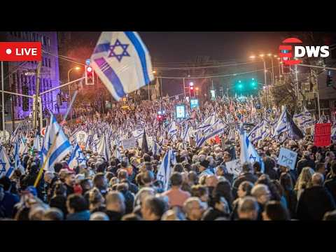 LIVE: Massive Anti-Government Protest Rocks Tel Aviv – Israel Political Unrest | AC15