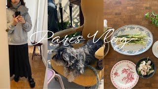 【Paris Vlog】4月のパリlブロカントlアスパラガス