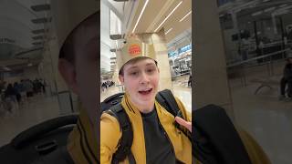Wearing Burger King Crown On The Plane! 👑✈️