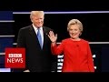 Hillary Clinton vs Donald Trump (First TV Debate Highlights) - BBC News