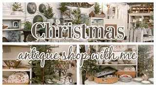 ANTIQUE CHRISTMAS SHOP WITH ME | 2022 CHRISTMAS DECORATING IDEAS | COZY HOLIDAY DECOR