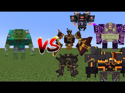 Infected Mutant Zombie Vs L_Ender's Cataclysm - Minecraft Mob Battle
