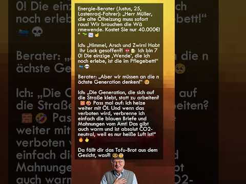 WÄRMEPUMPE STATT RENTE! TRÄUMT WEITER! 🥶💸🛑 #flachwitz #witz #lachen #heftig #lustig #sprüche