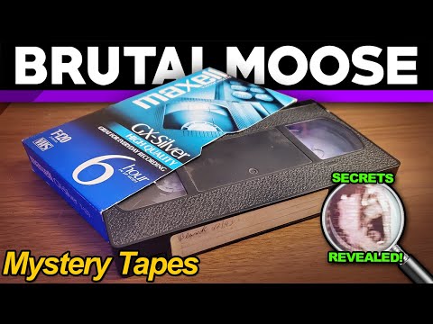 Exploring an Unlabeled VHS Tape - Mystery Tapes