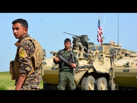 BREAKING USA Led Syria Kurds move 1,700 @ Islamic State fight in Deir Ezzor to Afrin March 2018 Video