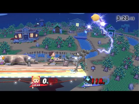 Laf. Sm4sh @ SnB 2 - DLC (Lucas) vs. Venator (Samus/Sheik)