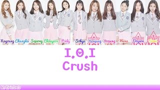 I.O.I (아이오아이): Crush Lyrics