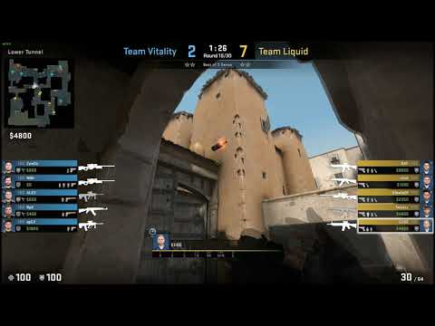 CS:GO POV Demo Liquid EliGE vs Vitality (Dust2)