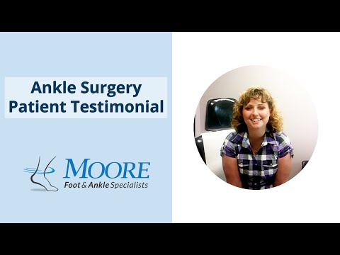 Bunion Surgery Jessica s Patient Experience with Cosmetic Foot Surgery Moore Foot Ankle