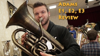 ADAMS e1 e2 e3 EUPHONIUM review!!!