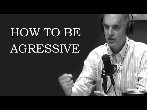 How To Be Aggressive When It's NOT your Natural | Jordan Peterson Motivational Speech 2025
