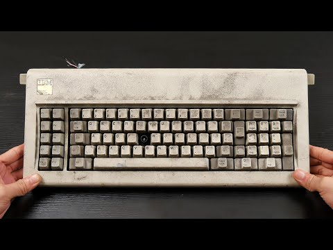 1984 Old Keyboard IBM Model F XT (Buckling-Spring) Restoration | XT to USB Type-C