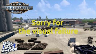 American Truck Simulator - Ep48: Sorry for the visual failure