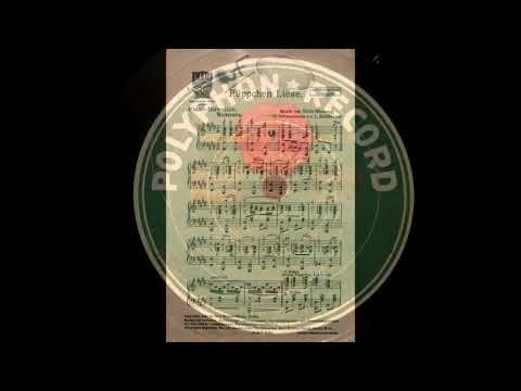 (1921) Püppchen Liese Fox Trot - Polyphon Orchester mit Gesang
