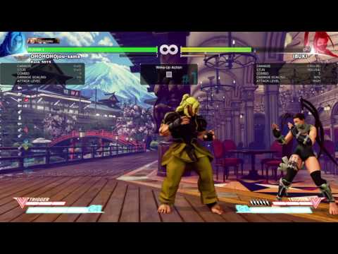 SFV S2 Ken: Momochi Ken throw loop meaty setup