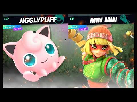Super Smash Bros Ultimate Amiibo Fights – 3pm Poll Jigglypuff vs Min Min