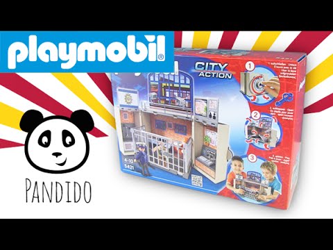PLAYMOBIL City Action - Police Station - Let's unbox and play! - Pandido Toys