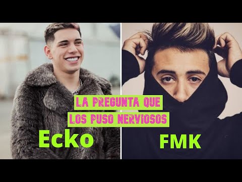 La pregunta que puso nerviosos a Ecko y FMK