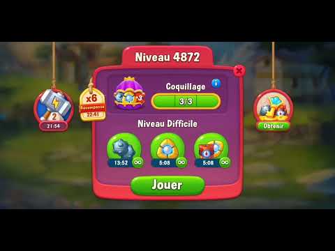 Fishdom level 4861 to 4880 / niveau 4861 au 4880