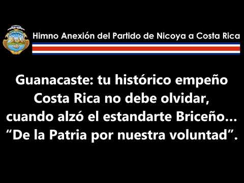 Himno De La Anexión Del Partido De Nicoya - Jesús Bonilla Chavarría