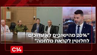 מפקד פיקוד העורף: ״20% מהישובים בישראל לא ערוכים לחלוטין לקראת מלחמה״ | החדשות (חדשות ערוץ 14) - התמונה מוצגת ישירות מתוך אתר האינטרנט יוטיוב. זכויות היוצרים בתמונה שייכות ליוצרה. קישור קרדיט למקור התוכן נמצא בתוך דף הסרטון