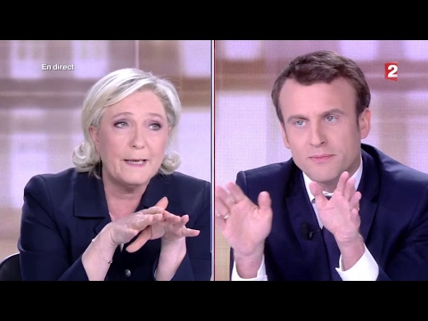 2017 - LE DEBAT MACRON - LE PEN - REPLAY INTEGRAL HD