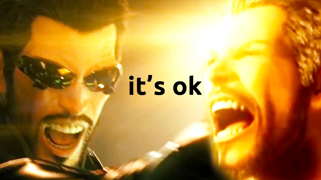 Deus Ex: Human Revolution is FINE, And Here's Why