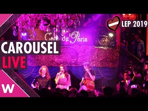 Carousel "That Night" (Latvia 2019) LIVE @ London Eurovision Party 2019