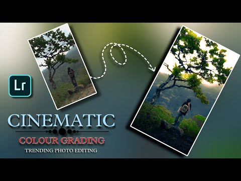 New Lightroom cinematic colour grading photo editing//Lightroom preset download free//