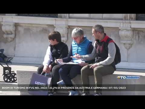 BOOM DI TURISMO IN FVG NEL 2022: +12,2% DI PRESENZE DA AUSTRIA E GERMANIA | 07/03/2023