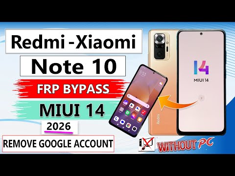 Redmi Note 10 : Google/ FRP Bypass | MIUI 14 Update - 100% Working New Method (Without Pc)
